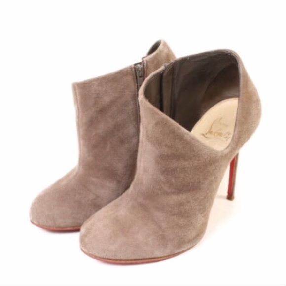 Christian Louboutin Shoes - Authentic Christian Louboutin Lisse cut out suede